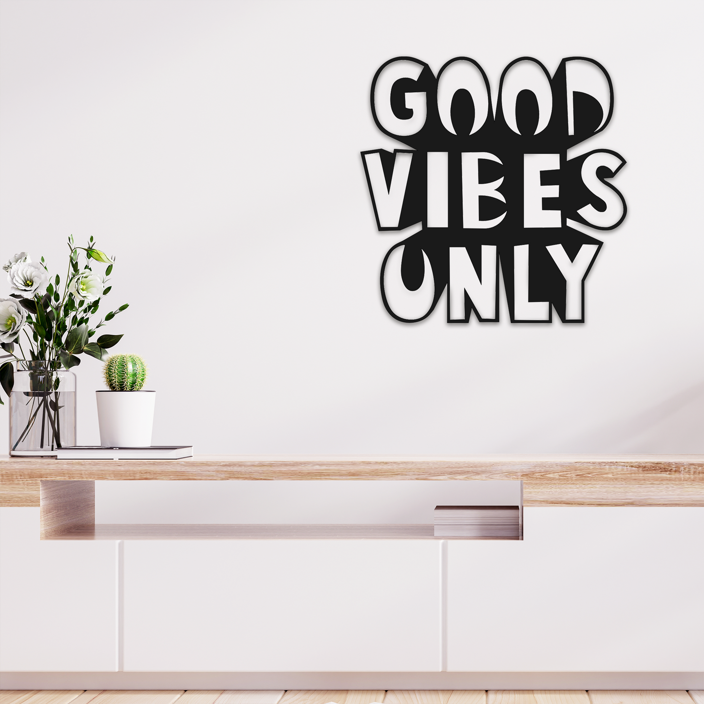 Good Vibes Only Wall Art