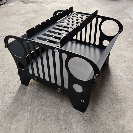 Jeep Style Collapsible Barbeque Firepit